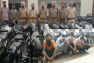 FAZILKA POLICE ARRESTED 5 MEMBERS OF MOTORCYCLE THEFT GANG