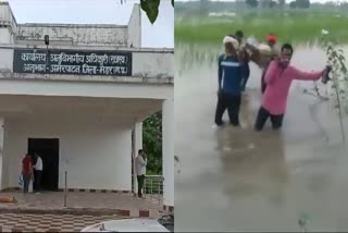 MAIHAR CARRYING BIER IN WATER