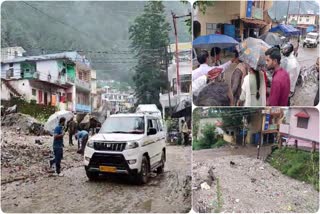 Uttarkashi Gangotri Highway Debris