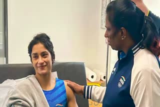 VINESH PHOGAT ON PT USHA