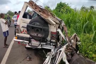 Maharashtra: 3 Killed, 4 Injured As Speeding Truck Collides With Bolero In Kolhapur