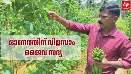 ORGANIC VEGETABLES CULTIVATION  ജൈവ പച്ചക്കറി കൃഷി  ഓണ സദ്യ  ONAM FEAST