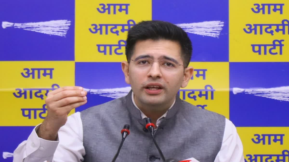 Raghav Chadha Target BJP