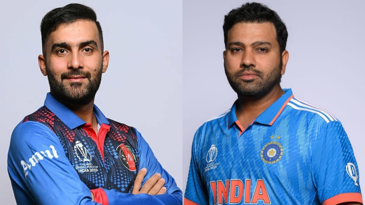 India vs Afghanistan Toss Report  India vs Afghanistan  Cricket World Cup 2023  Rohit Sharma  Hashmatullah Shahidi  ഹഷ്‌മത്തുള്ള ഷാഹിദി  രോഹിത് ശര്‍മ  ഏകദിന ലോകകപ്പ് 2023  ഇന്ത്യ vs അഫ്‌ഗാനിസ്ഥാന്‍  Where to watch India vs Afghanistan