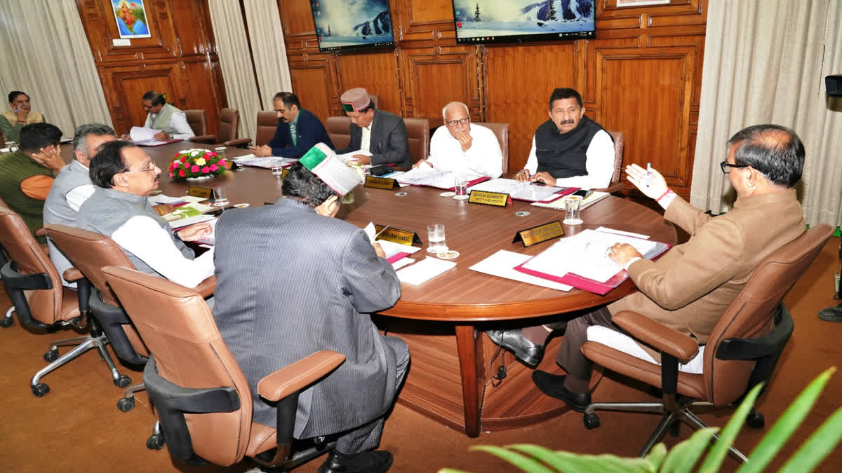 Himachal Cabinet Decisions