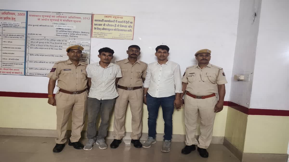 Chittorgarh SP suspended constable,  suspended constable for cooperating with criminal