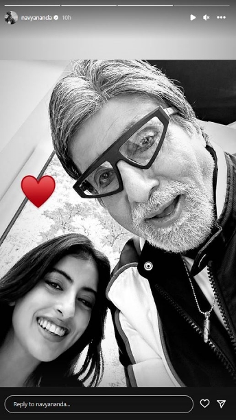 Amitabh Bachchan turns 81: Aishwarya Rai video calls Abhishek, Shweta and Navya Nanda share inside pics from birthday celebrations