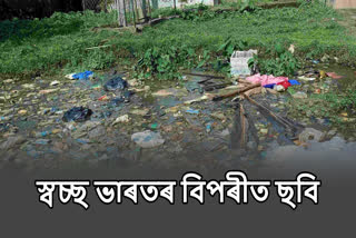 Mini dumping ground in Lakhimpur