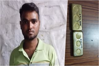 अलवर में पुलिस ने एक युवक को सोना के सिक्के के साथ पकड़ा