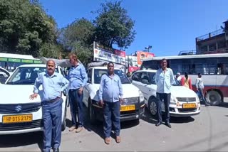 solan taxi union supported punjab taxi union