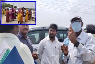 YSRCP_Leaders_Occupied_Markapuram_Crematorium