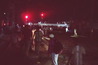 At least six bogies of  the Delhi-Kamakhya North East Express (Train No 2506) derailed at Raghunathpur railway station in Bihar's Buxer on Wednesday night, officials said.   The derailment occurred at 9.53 pm. From the first visuals coming from the accident site showed at least two AC III Tier coaches as having toppled over while four other coaches jumping the tracks.