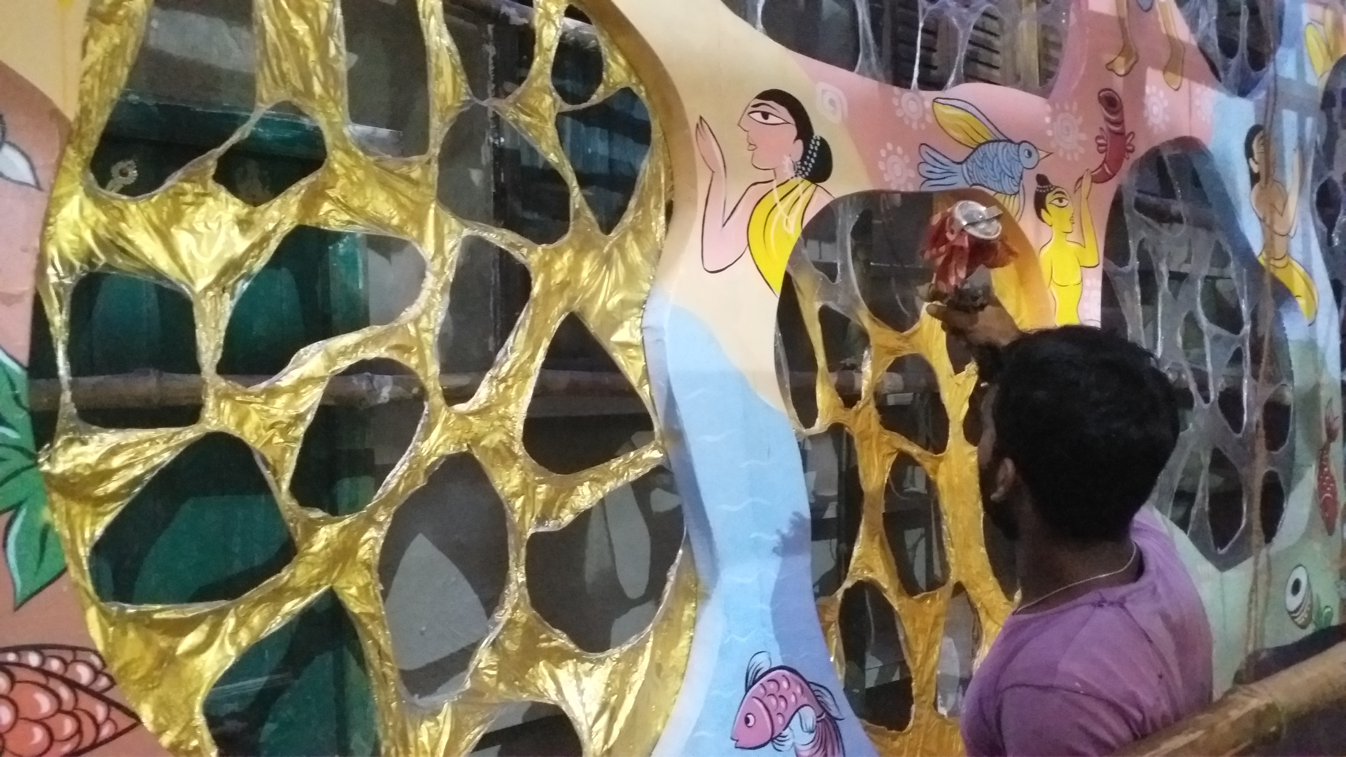 Kumartuli Sarbojanin Durga puja theme 2023