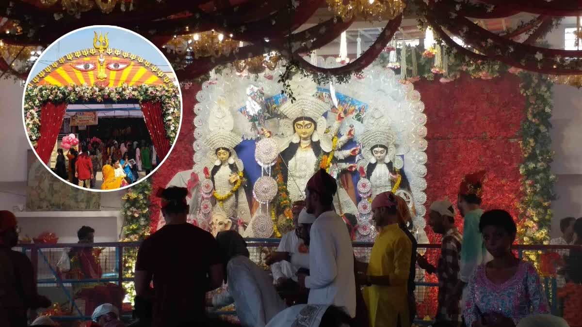 गोरखपुर में 129 वर्षों से जारी है बंगाली समिति की दुर्गा पूजा