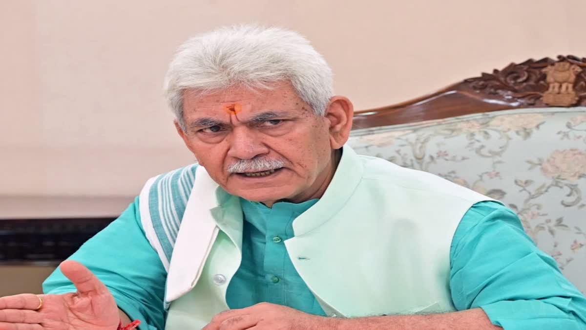 Lieutenant Governor Manoj Sinha