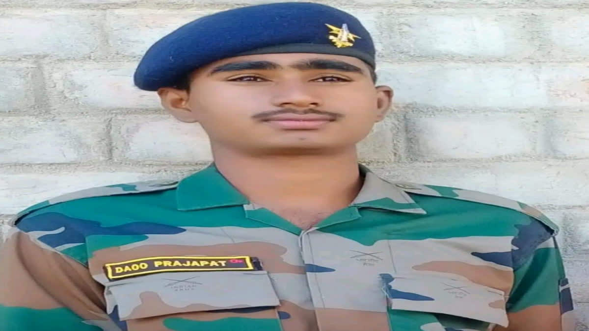 Soldier of Barmer dies in kashmir