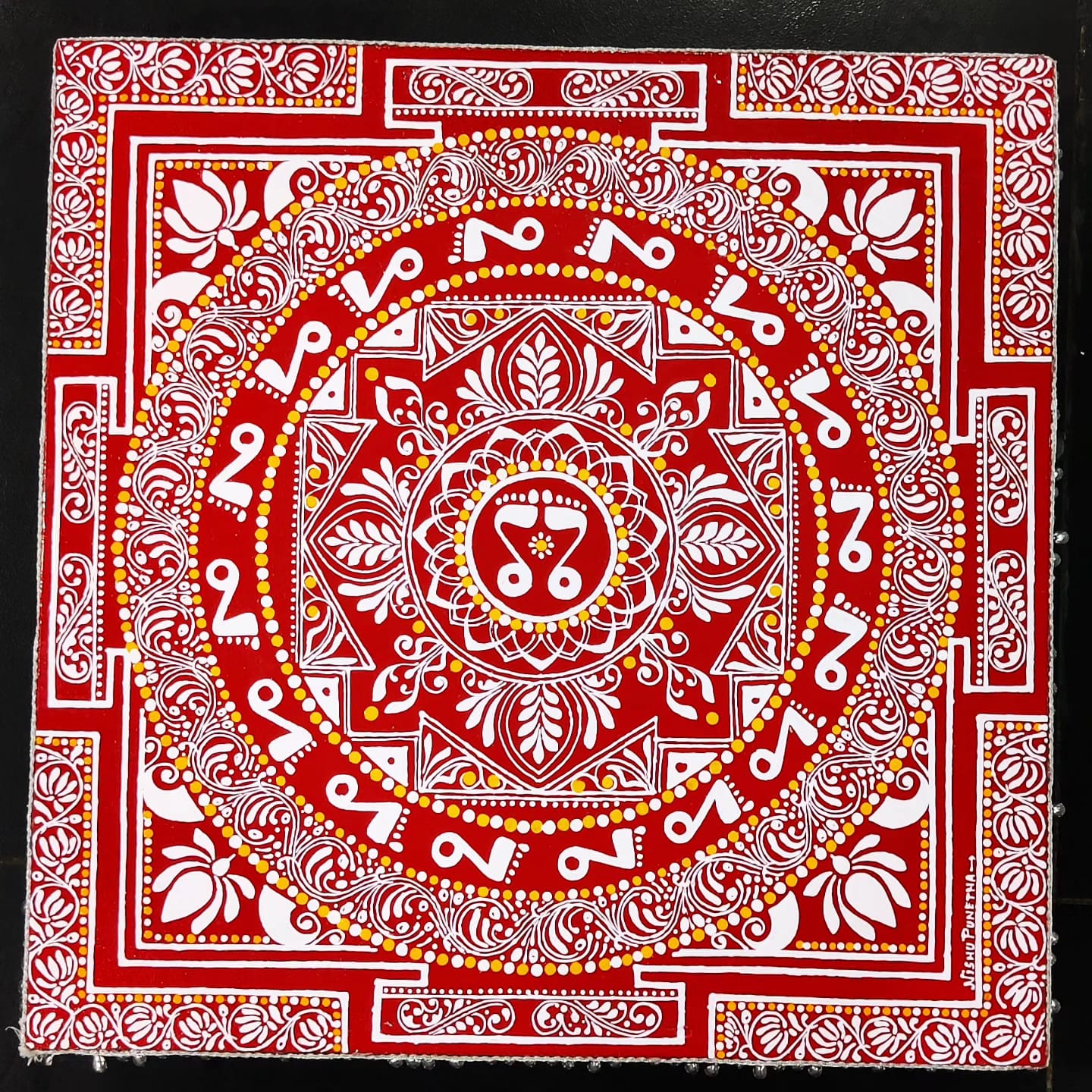 Uttarakhand Aipan Art