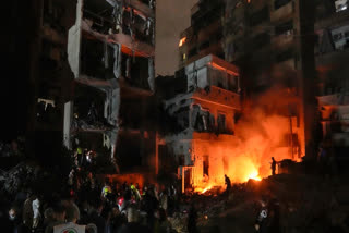 At Least 22 Killed in Airstrikes in Central Beirut, With Israel Also Firing on UN Peacekeepers