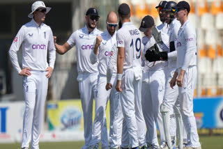 Pakistan became the first cricket team to lose a Test match after scoring 500+ runs in the first innings as they suffered massive defeat against Ollie Pope-led England in the opening game of the three-match series here on Friday, October 11, 2024.