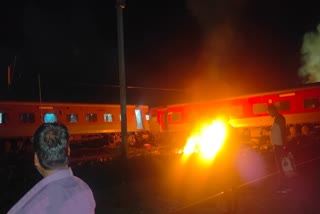 MYSORE DARBHANGA TRAIN ACCIDENT  MYSORE DARBHANGA TRAIN  ചെന്നൈയില്‍ ട്രെയിന്‍ അപകടം  Bagmati Express train accident