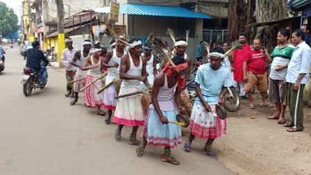 Mayurbhanj tribals In Odisha immerse in Dansaye dance to appease Goddess Durga