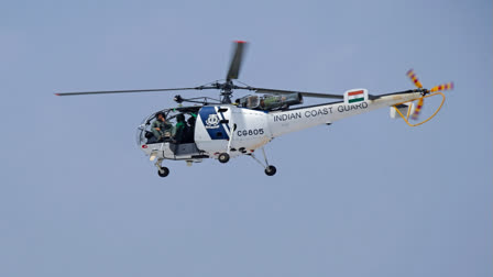 Mortal remains of missing pilot of ICG's ALH MK-III retrieved off Porbandar coast