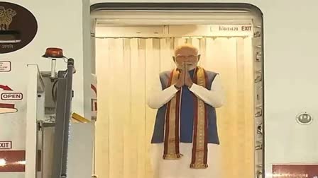 PM Modi arrives in Delhi after two-day visit to Laos