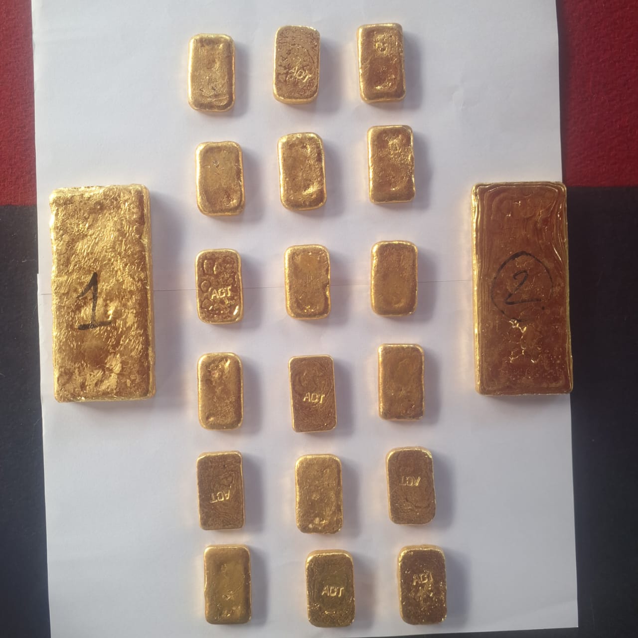 BSF SEIZED GOLD