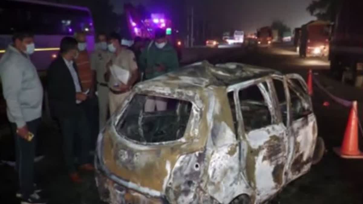 Accident on Delhi Jaipur Highway