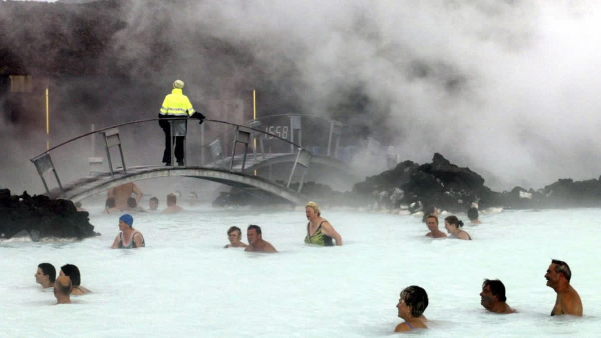 Iceland's now-closed Blue Lagoon geothermal spa (AP File Photo)