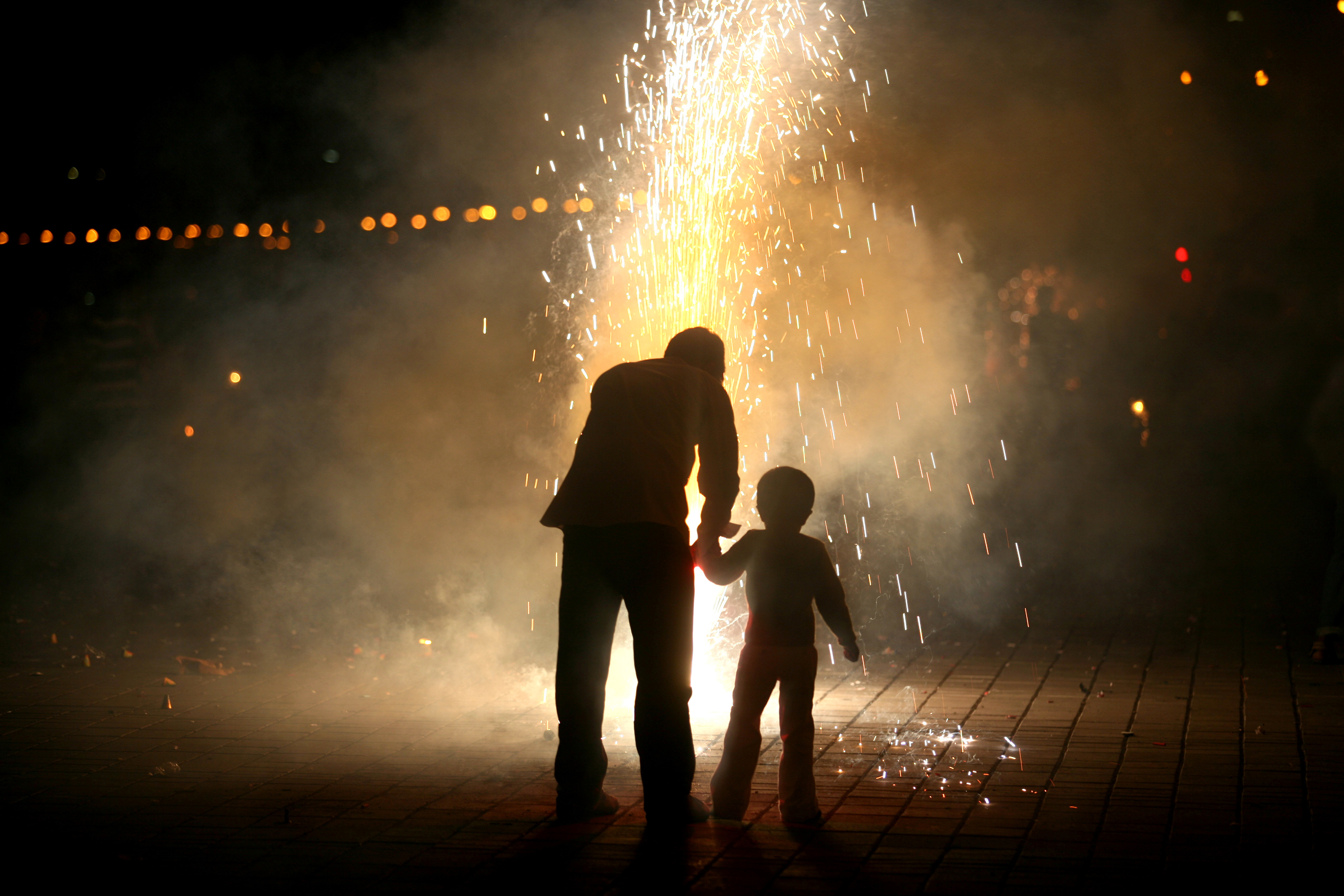 Keep Children Safe from Firework Smoke