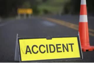 accident near Gurugram on Delhi Jaipur Highway  Accident Death In Haryana  ഓയില്‍ ടാങ്കര്‍ കാറിലും പിക്കപ്പിലും ഇടിച്ചു  4 പേര്‍ മരിച്ചു  Tanker Hits Car And Pickup Van Near Gurugram  ഹരിയാനയില്‍ വാഹനാപകടം  ഓയില്‍ ടാങ്കര്‍ കാറിലും പിക്കപ്പിലും ഇടിച്ചു  Gurugram Accident  Gurugram Accident death  Accident Death In Gurugram