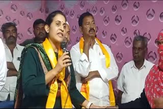 TDP_Political_Bureau_Member_Srinivas_Reddy_his_Wife_Babu_Tho_Nenu_Program