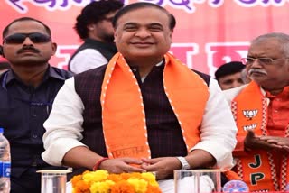 Hemanta Biswa Sarma in Narmadapuram