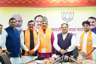 Former Minister Akhand Pratap Singh rejoined BJP