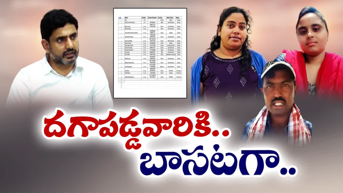 Lokesh Helps Gulf Victims