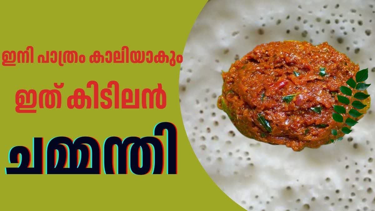 SPECIAL CHUTNI RECIPE  CHAMMANTHI RECIPE  ദോശയിലേക്കുള്ള ചമ്മന്തി റെസിപ്പി  സ്‌പെഷല്‍ മുളക് ചമ്മന്തി റെസിപ്പി