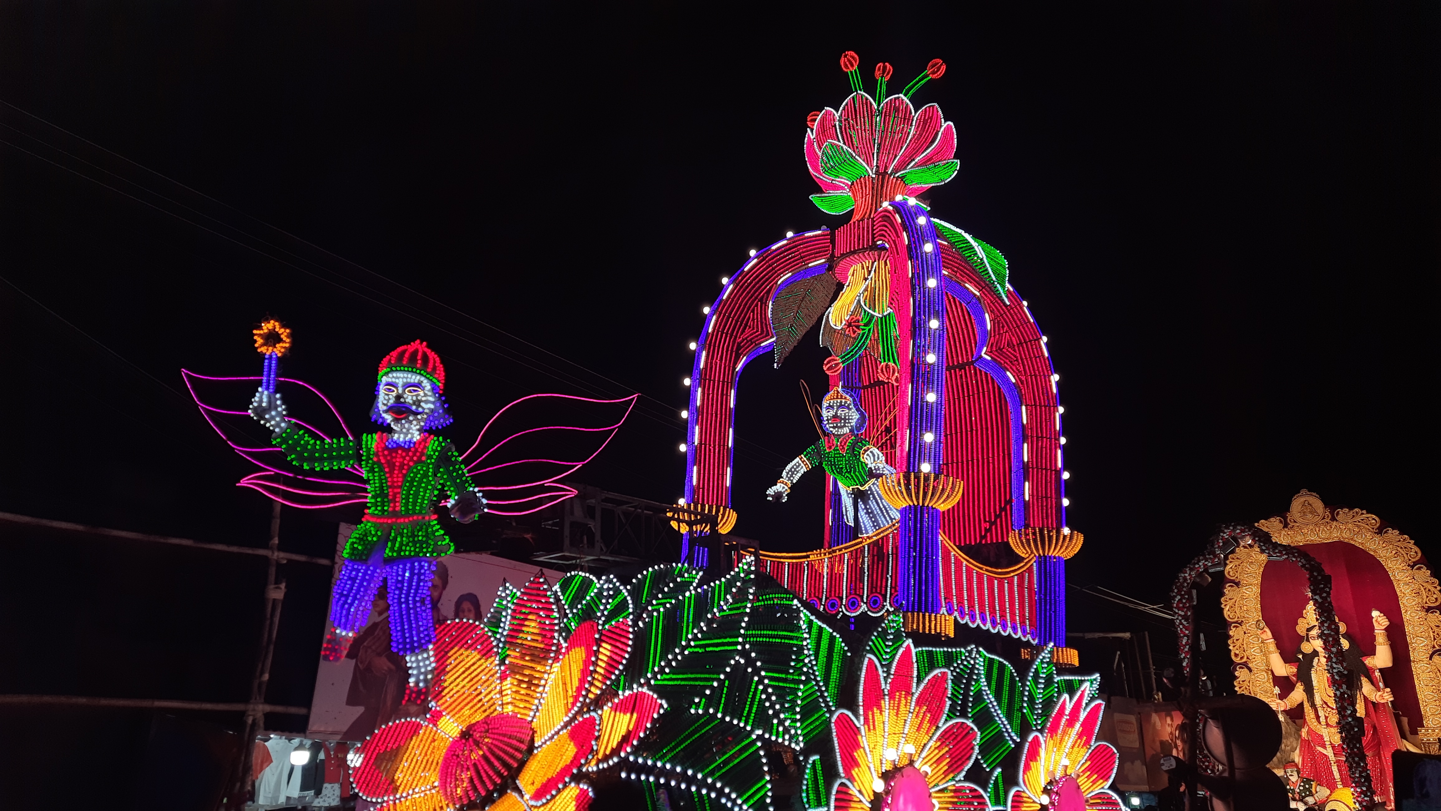 Jagadhatri Puja Lighting 2024