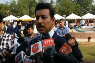 Rajasthan Minister Rajyavardhan Rathore Slams Congress, Accuses Party Of Divisive Politics