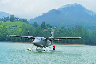 KERALA SEA PLANE PROJECT  SEA PLANE KERALA TOURISM  KOCHI MUNNAR SEA PLANE  സീ പ്ലെയിൻ വനം വകുപ്പ് ആശങ്ക