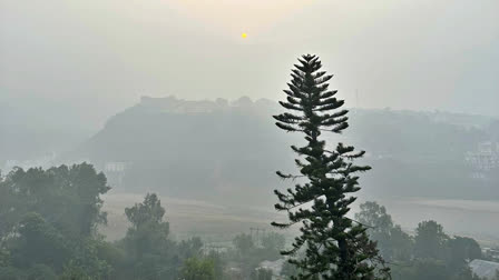 A foggy morning in Jammu