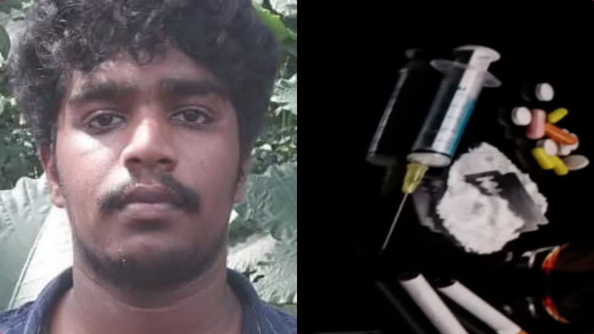 pta arrest  hashish oil  aviation student  student arrested  aviation student caught  student arrested with hashish oil  Aviation Student Caught With Hashish Oil At Kerala  aviation student arrested with hashish oil  Aviation Student Caught With 1kg Of Hashish Oil  ഹാഷിഷ് ഓയില്‍ വേട്ട  ലഹരി വേട്ട  പത്തനംതിട്ട  എവിയേഷന്‍ വിദ്യാര്‍ഥി പിടിയില്‍  നര്‍ക്കോട്ടിക് സെല്‍