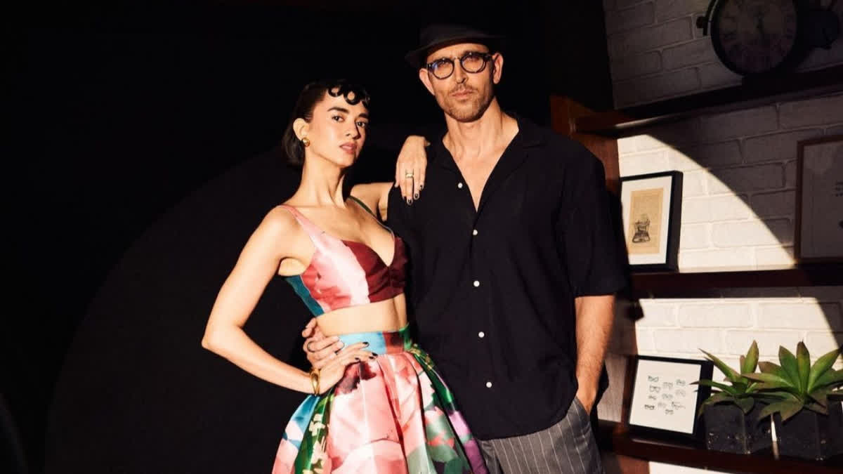 Saba Azad and Hrithik Roshan