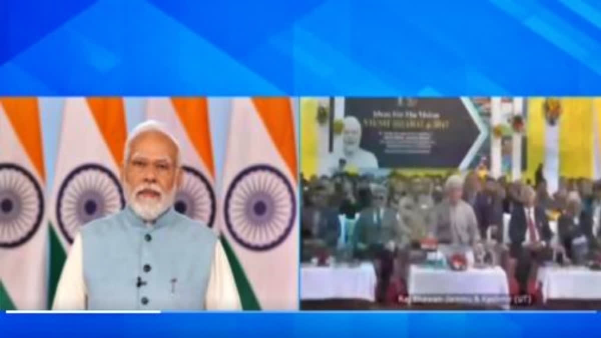 Addressing vice-chancellors of universities during the launch of Viksit Bharat 2047- Voice of Youth, PM Modi said, "We have to prepare the young generation in such a way that it gives the country leadership and prioritises national interest over everything else."