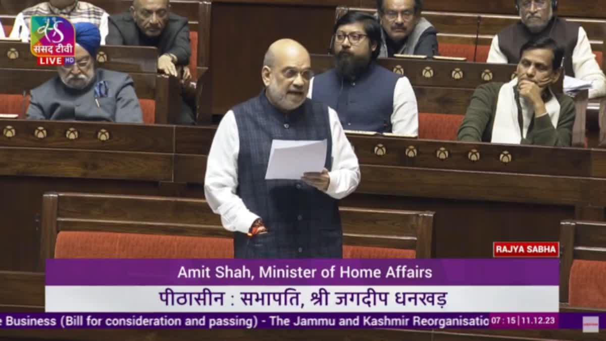Amit Shah On Abrogation Of Article 370