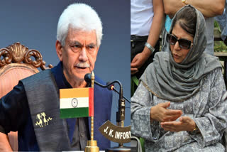 jammu and kashmir article 370 verdict  Mehbooba Mufti House Arrest  Manoj Sinha On Mehbooba Mufti House Arrest  Jammu and Kashmir Lieutenant Governor  Manoj Sinha Mehbooba Mufti  Jammu and Kashmir House Arrest  മെഹ്‌ബൂബ മുഫ്‌തി  ജമ്മു കശ്‌മീര്‍ ആര്‍ട്ടിക്കിള്‍ 370  ജമ്മു കശ്‌മീര്‍ സുപ്രീം കോടതി വിധി  മനോജ് സിന്‍ഹ മെഹ്‌ബൂബ മുഫ്‌തി