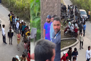 Fans Gather For Photo With Mohammed Shami  Mohammed Shami Viral Video  Cricket World Cup 2023  Mohammed Shami in Cricket World Cup 2023  India vs South Africa  മുഹമ്മദ് ഷമി  മുഹമ്മദ് ഷമി ഏകദിന ലോകകപ്പ് 2023  മുഹമ്മദ് ഷമി വൈറല്‍ വിഡിയോ  ഏകദിന ലോകകപ്പ് 2023  Mohammed Shami Instagram