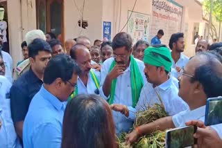 ex-minister_kollu_ravindra_protest_at_collectorate_in-krishna_district