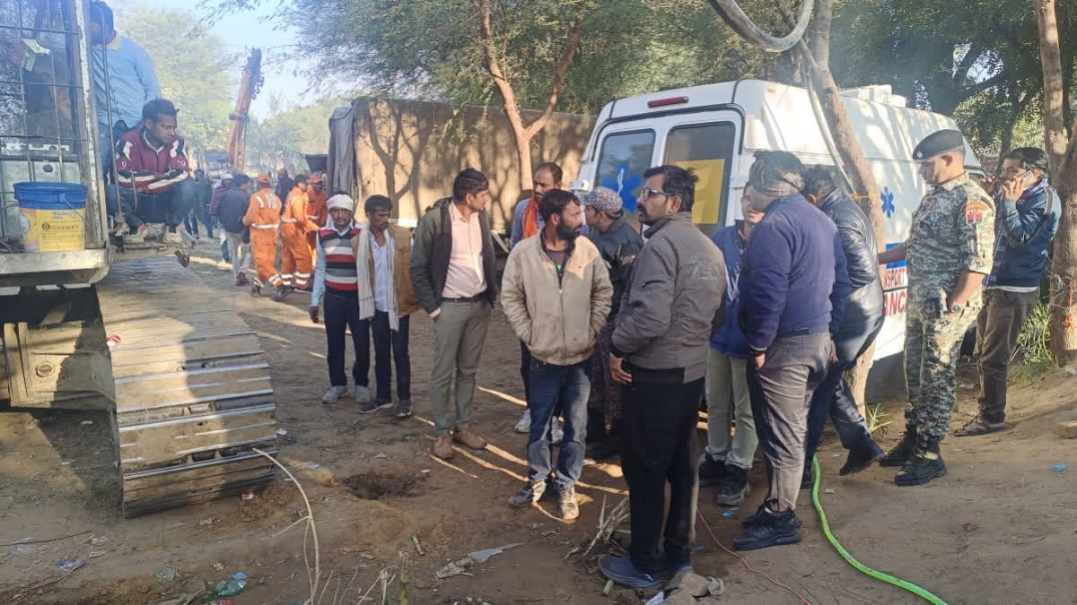 Rajasthan: Five-Year-Old Boy Trapped In 150-Foot-Deep Borewell For 42 Hrs, Rescue Operation On