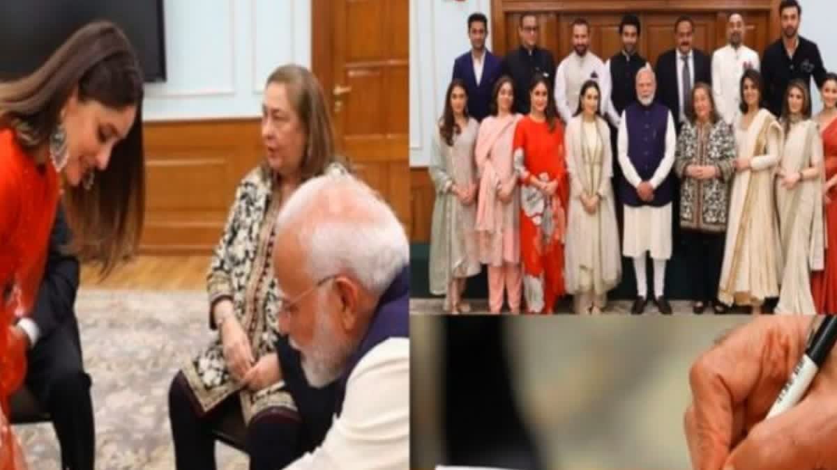 Kapoor Family with PM